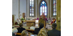 Festgottesdienst zum 50jahrigen Priesterjubiläum von Stadtpfarrer i.R. Geistlichen Rat Ulrich Trzeciok (Foto: Karl-Franz Thiede)